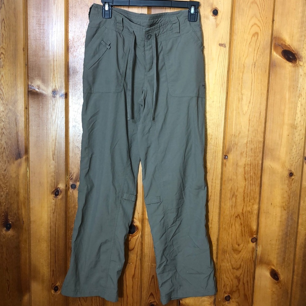 The north face green outdoor tactical pants rugged pants comfy 2 regular fit​